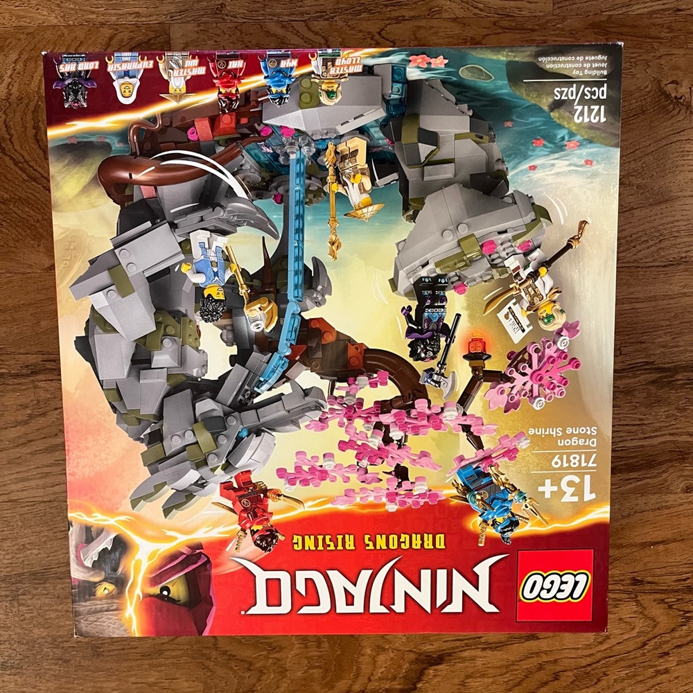 LEGO Ninjago Dragon's Rising Set - Gray, Pink, Blue